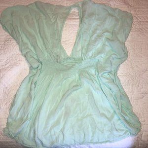 Victoria's Secret cover-up in TEAL